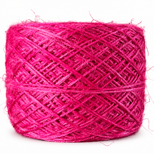 Lino bambú fucsia 801 sobre fondo blanco