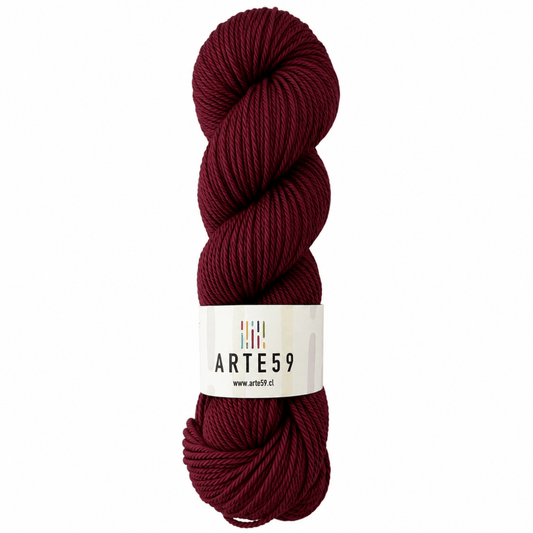 madejero Merino DK granate 918