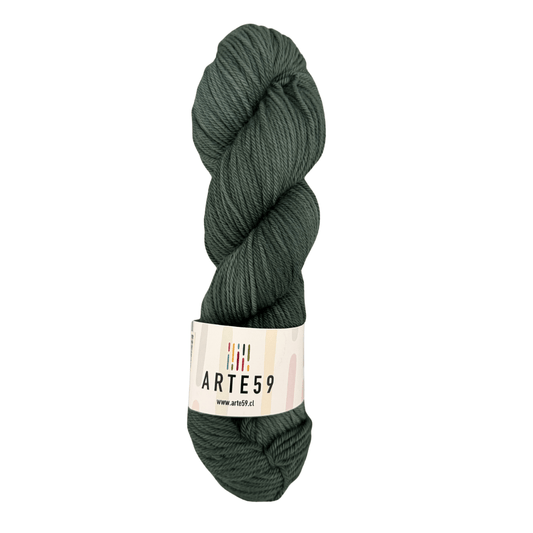 madejero Merino DK verde botella 728