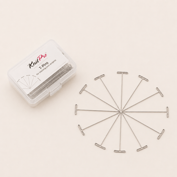 Modista Accesorios para tejido Set de bloqueadores de tejido T-Pins Knit Pro
