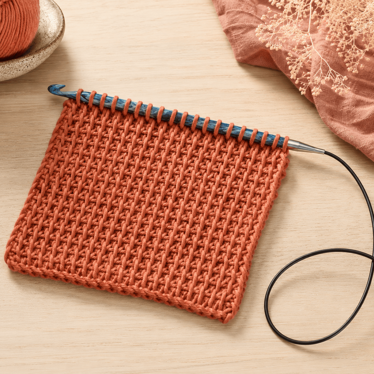 Modista Crochet Tunecino