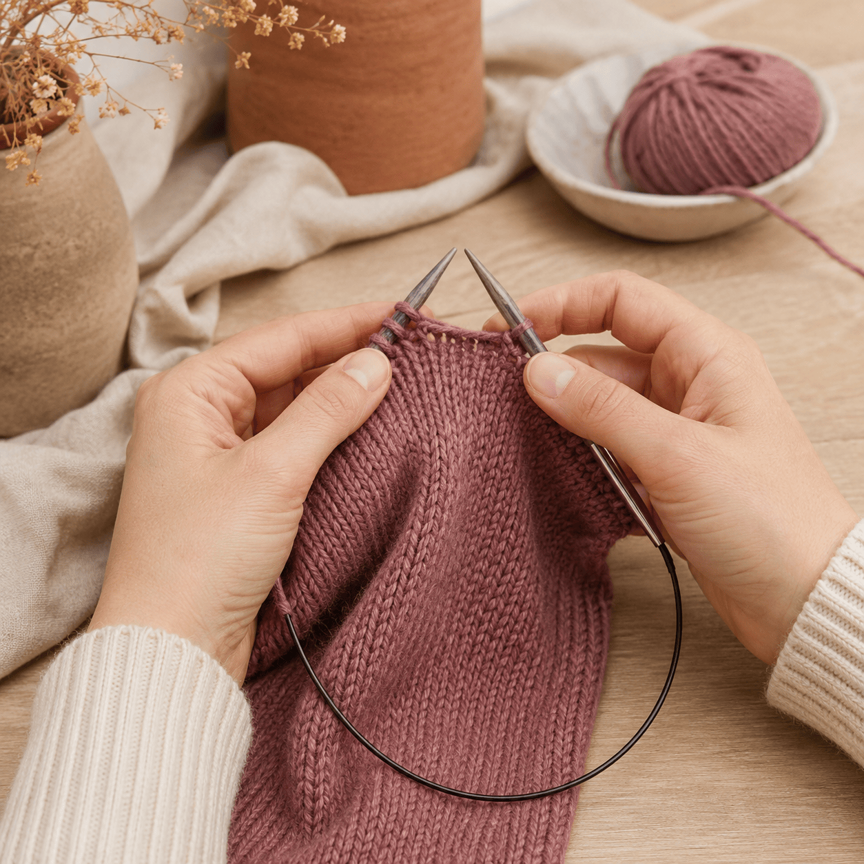 Modista Accesorios para tejido Palillos Knit pro Dreamz Circulares Intercambiables