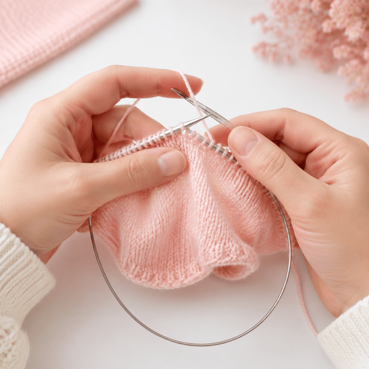 Risopatrón Accesorios para tejido Palillos Metálicos Fijos Tulip